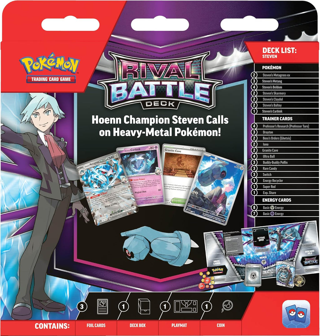 Pokemon TCG: May Battle Decks  - Steven