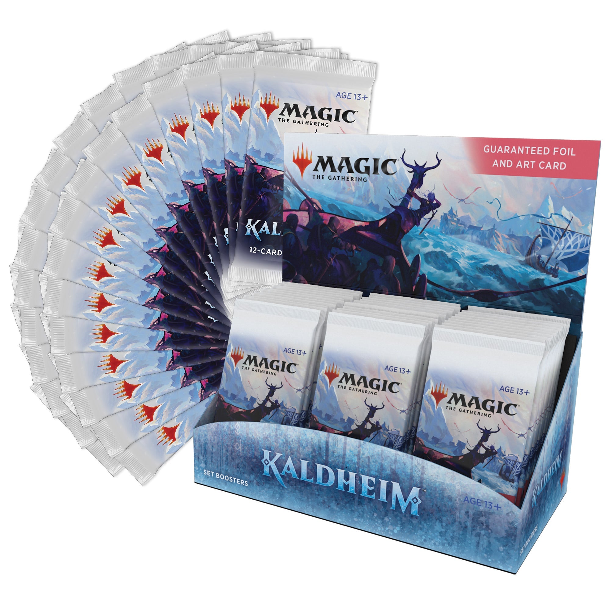 Magic: The Gathering Kaldheim Set Booster Box (30 packs)