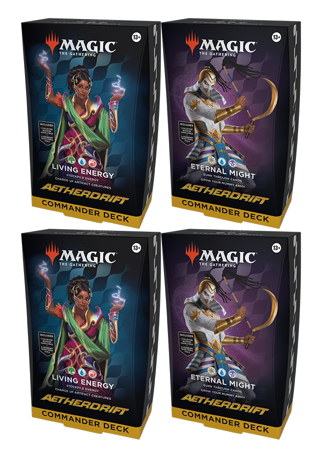 Magic: The Gathering - Aetherdrift Commander Deck (4 Count)