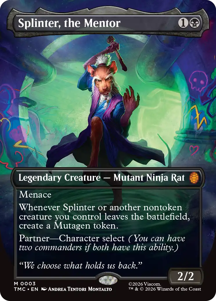 Magic: The Gathering - Teenage Mutant Ninja Turtles Commander Deck