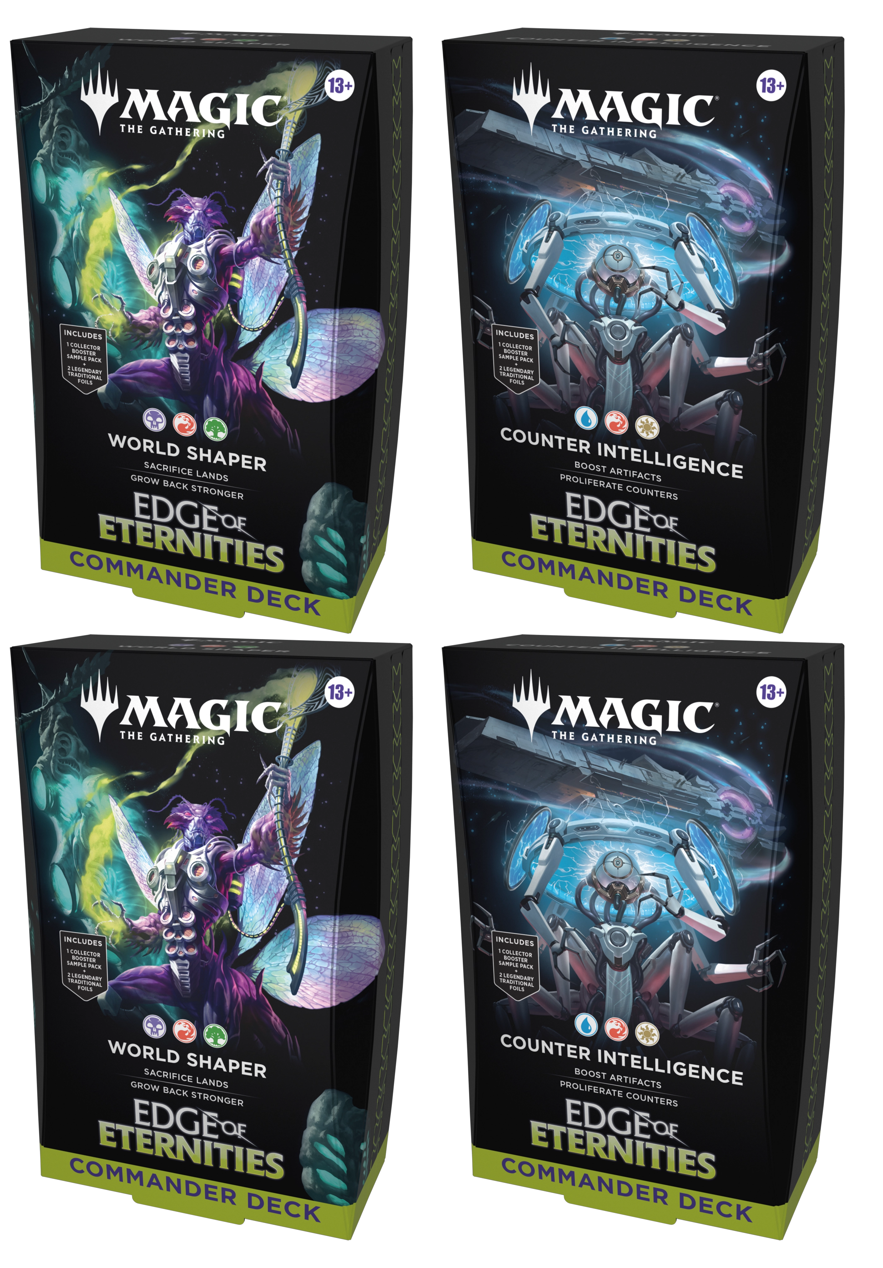 Magic: The Gathering - Edge of Eternities Commander Deck (4 Count)