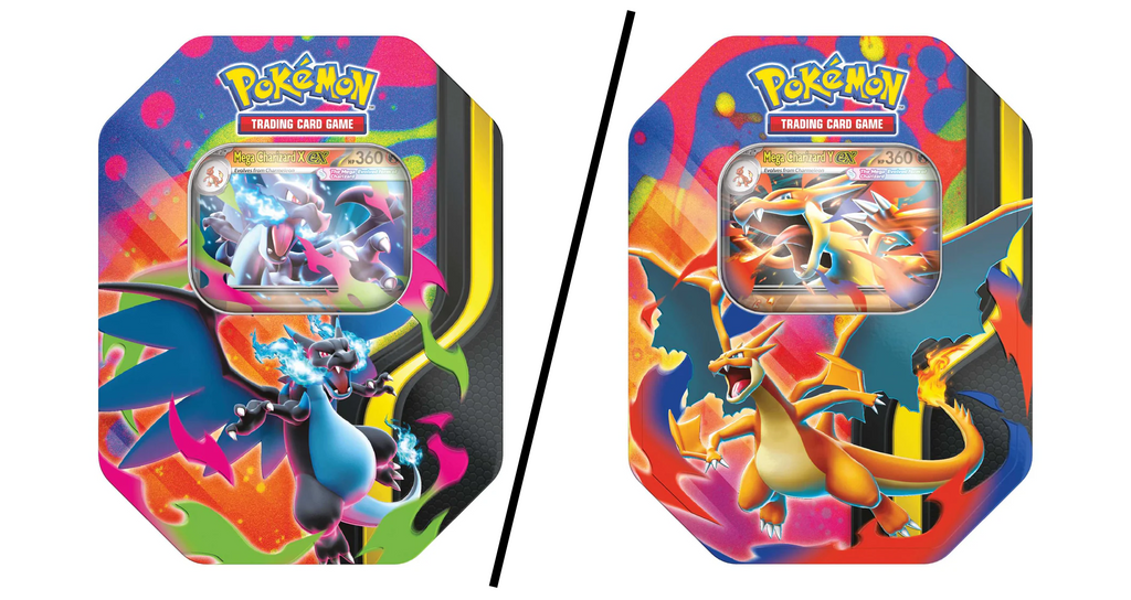 Pokemon TCG: Mega Charizard ex Tin  - Assorted (Random)
